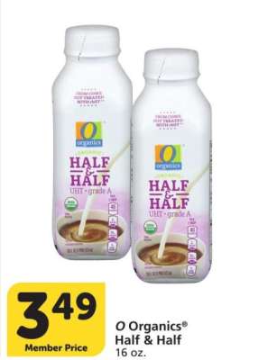 O Organics® Half & Half - 16 oz.
