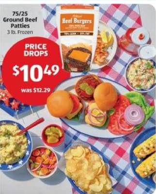 75/25 Ground Beef Patties
