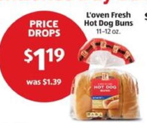 L'oven Fresh Hot Dog Buns