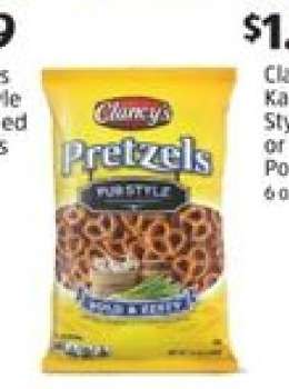 Clancy's Pub Style Pretzels