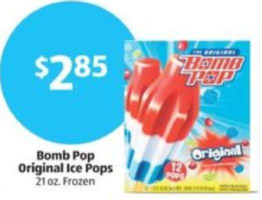 Bomb Pop Original Ice Pops