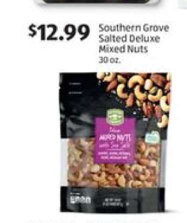 Southern Grove Salted Deluxe Mixed Nuts