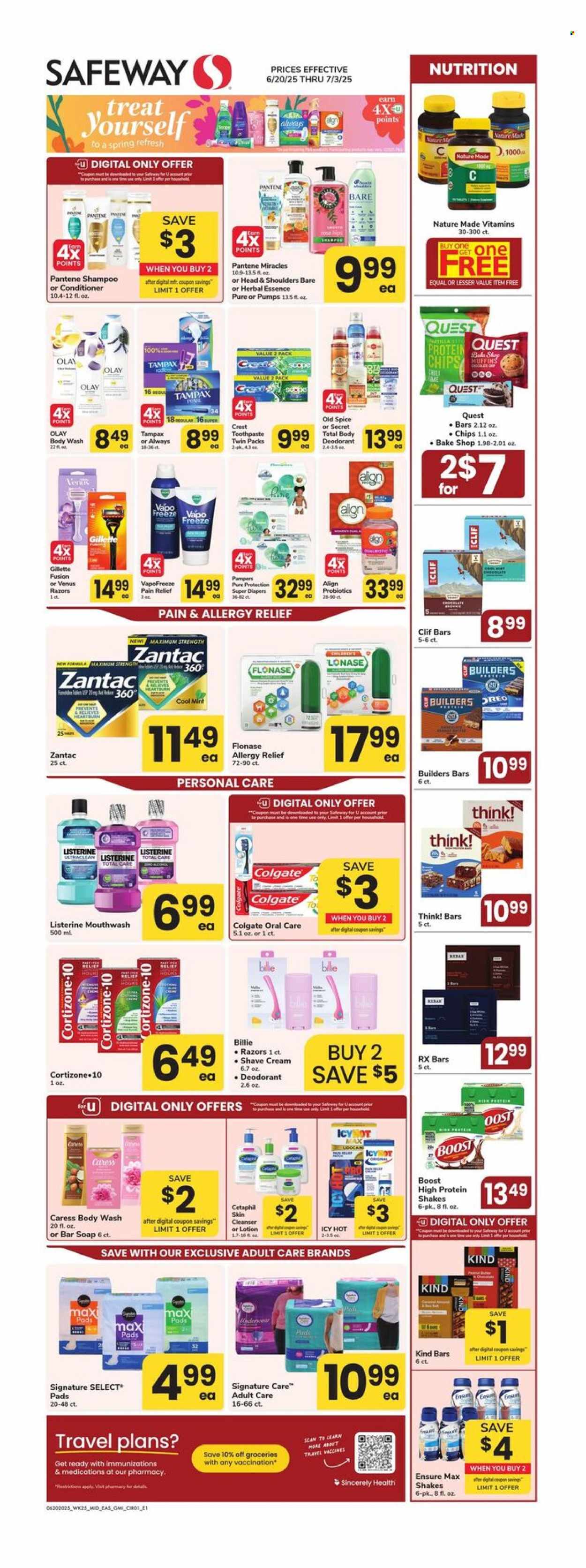 Safeway ad - 06/20/2025 - 07/03/2025. Page 1
