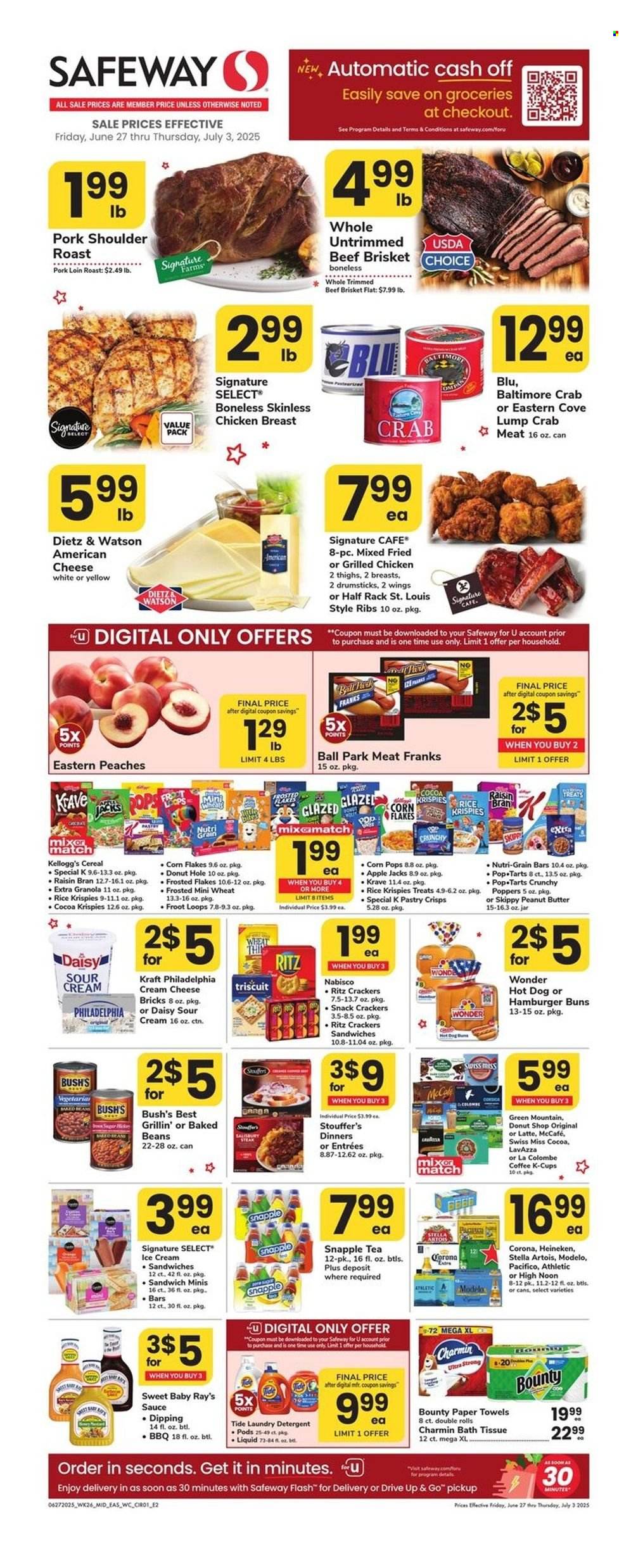 Safeway ad - 06/27/2025 - 07/03/2025. Page 3