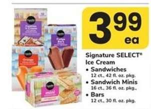 Signature Select Ice Cream