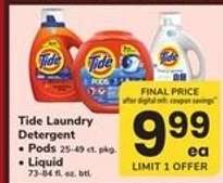 Tide Laundry Detergent