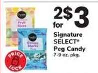 Signature SELECT Peg Candy