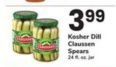 Kosher Dill Claussen Spears