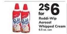 Reddi-Wip Aerosol Whipped Cream