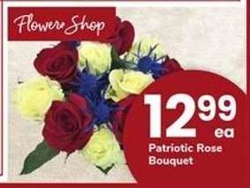 Patriotic Rose Bouquet