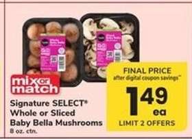 Signature SELECT Baby Bella Mushrooms