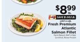 Fresh Premium Atlantic Salmon Fillet