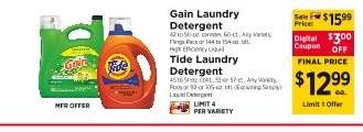 Tide Laundry Detergent