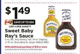 Sweet Baby Ray's Sauce