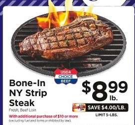 Bone-in NY Strip Steak