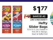 Hefty Slider Bags