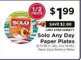Solo Any Day Paper Plates