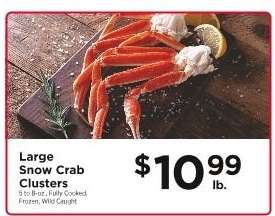 Large Snow Crab Clusters