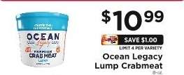 Ocean Legacy Lump Crabmeat