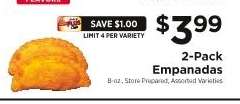 2-Pack Empanadas