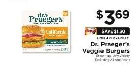 Dr. Praeger's Veggie Burgers