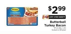 Butterball Turkey Bacon