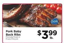Pork Baby Back Ribs