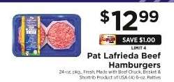 Pat LaFrieda Beef Hamburgers