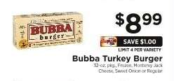 Bubba Turkey Burger