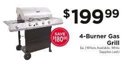 4-Burner Gas Grill