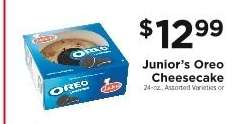 Junior's Oreo Cheesecake