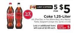 Coke 1.25-Liter