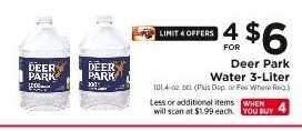 Deer Park Water 3-Liter
