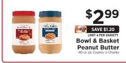 Bowl & Basket Peanut Butter