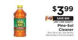 Pine-Sol Cleaner