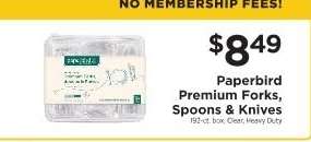 Paperbird Premium Forks, Spoons & Knives