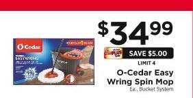O-Cedar Easy Wring Spin Mop