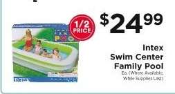 Intex Swim Center Family Pool