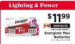 Energizer Max Batteries