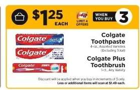 Colgate Toothpaste & Colgate Plus Toothbrush