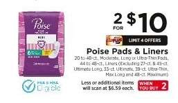 Poise Pads & Liners