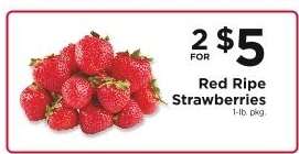 Red Ripe Strawberries