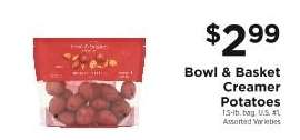 Bowl & Basket Creamer Potatoes