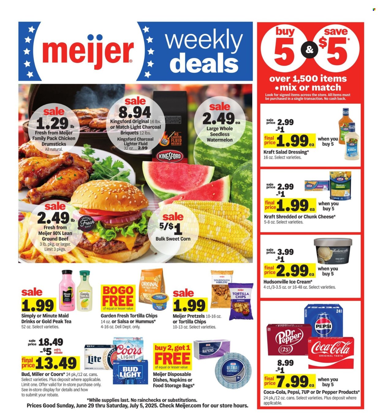 Meijer ad - 06/29/2025 - 07/05/2025. Page 1