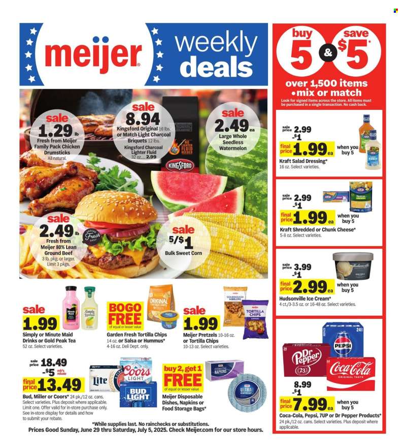 Meijer Flyer - 06/29/2025 - 07/05/2025.