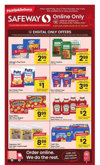 Safeway Flyer - 06/27/2025 - 07/03/2025.