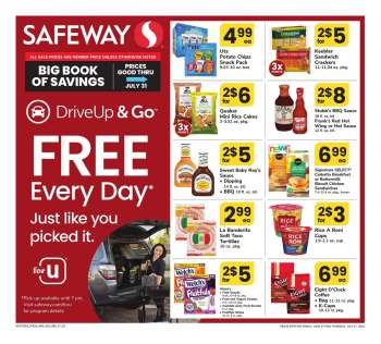 Safeway Flyer - 06/27/2025 - 07/31/2025.