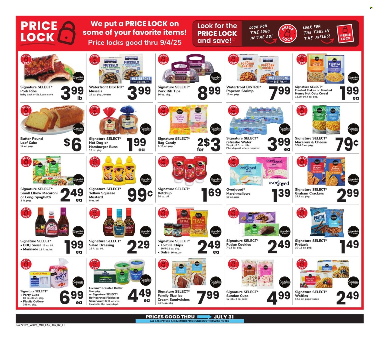 Safeway ad - 06/27/2025 - 07/31/2025. Page 2