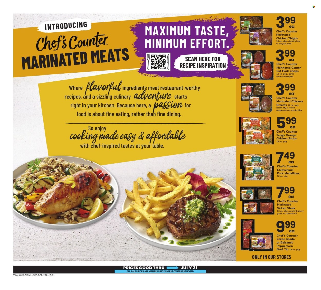 Safeway ad - 06/27/2025 - 07/31/2025. Page 14