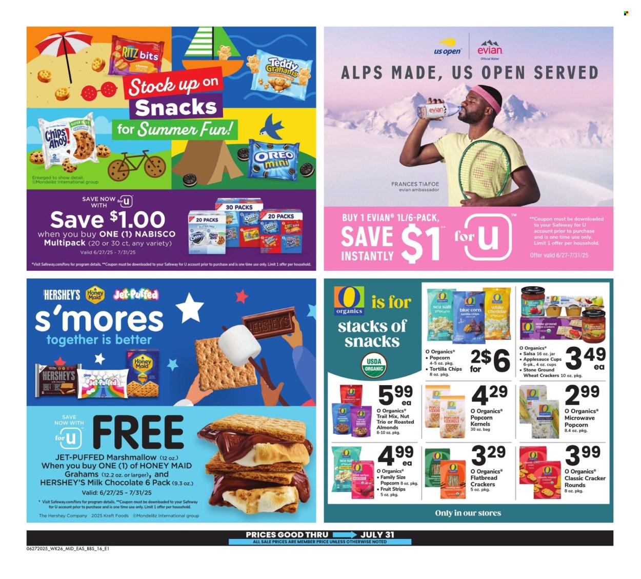 Safeway ad - 06/27/2025 - 07/31/2025. Page 16
